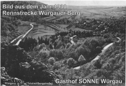 Wrgauer Berg - Bergrennstrecke