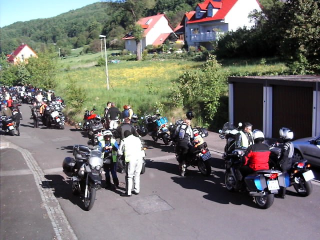 Gasthof Sonne Motorräder in Franken